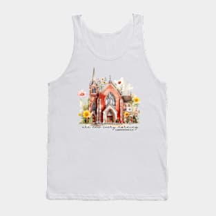 His Mercies Are New Every Morning - Inspirational Sunrise Tee Tank Top